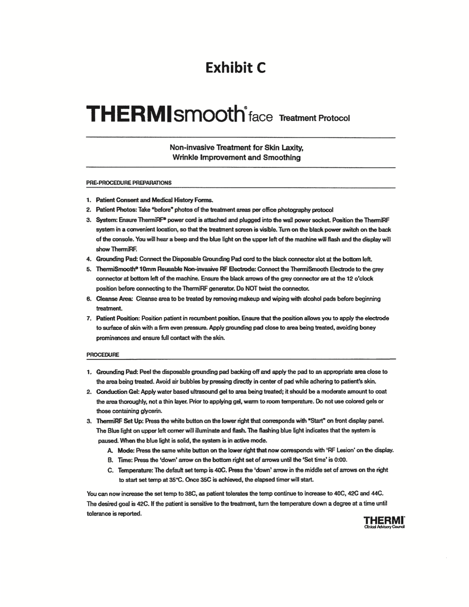 Thermi Aesthetics Thermismooth User Manual - PDF Download - Image 2